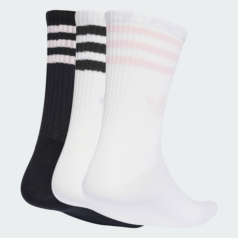 Čarape adidas Performance 3-Stripes Crew Socks - 3 Pairs Bijela | JV7405
