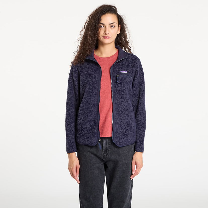 Jakna Patagonia Women's Retro Pile Jacket Tamnoplava | 22795 SNBE