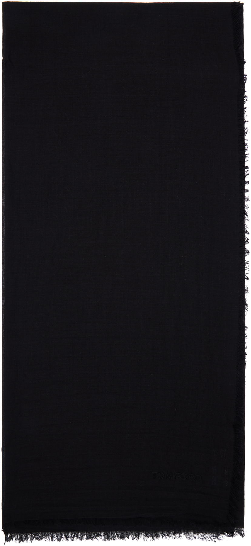 Šal Tom Ford Day Scarf Crna | SSD016-WSS22