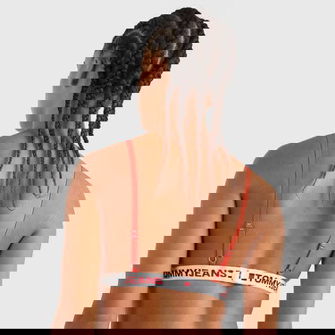 Grudnjak Tommy Hilfiger Lace Unlined Triangle Narančasta | UW0UW03829 SN6, 3