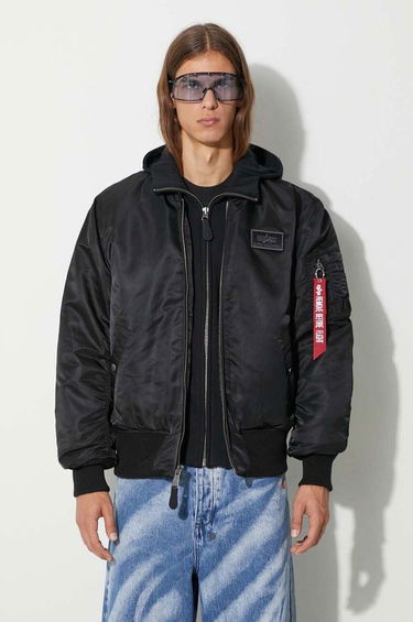 Bomber jakna Alpha Industries Bomber Jacket With Logo Patch Crna | 183110.515, 0
