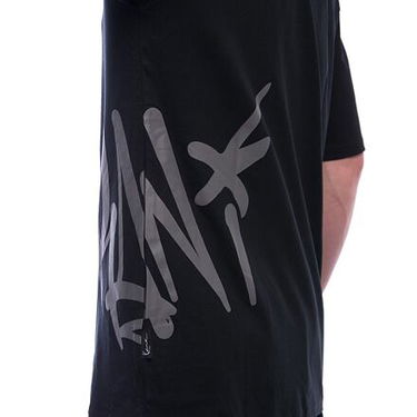 Majica kratkih rukava Karl Kani Karl Kani Woven Signature Tag Tee Crna | KK-60300331, 2