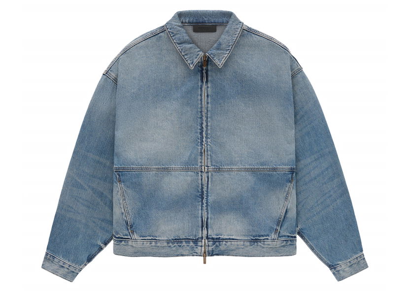 Jakna Fear of God Core Collection Denim Jacket Medium Wash Plava | 202SU244270F