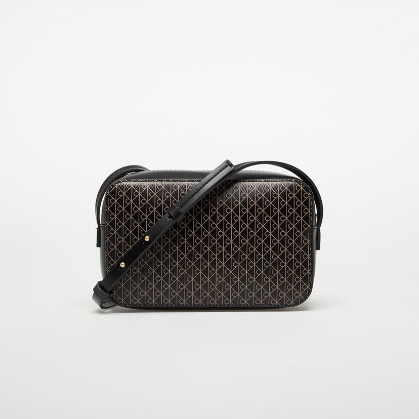 Torba za rame CALVIN KLEIN Calvin Klein Emblem Aop Elongated Camera Bag Crna | LV04F3268G 2XA