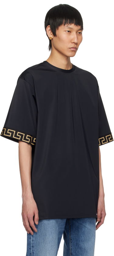 Majica kratkih rukava Versace Versace Underwear Swim T-Shirt Crna | 1004079_1A11119, 1