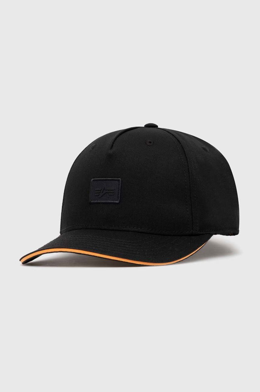Kapa Alpha Industries Baseball Cap With Logo Patch Crna | 146900
