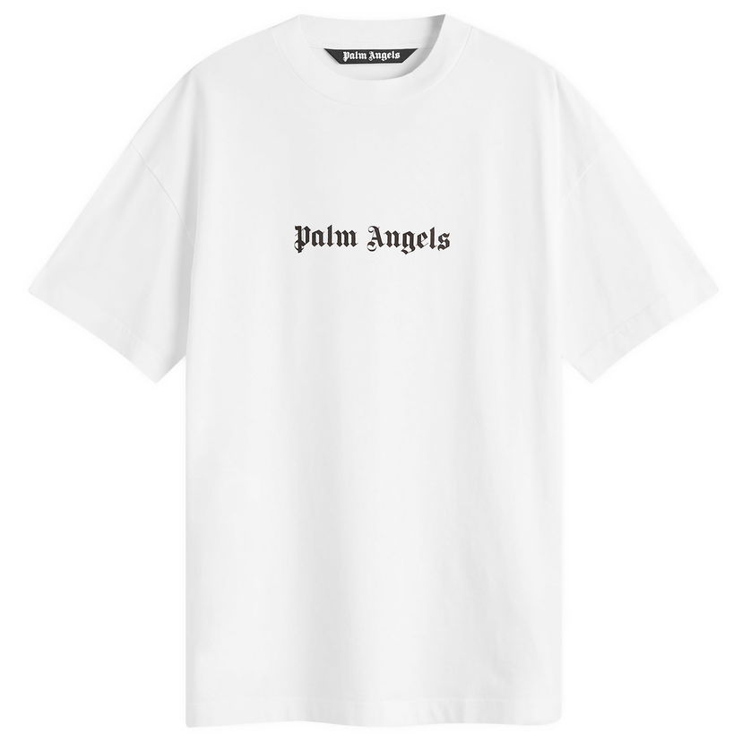 Majica kratkih rukava Palm Angels Slim T-Shirt With Print Bijela | PMAA089C99JER0030110