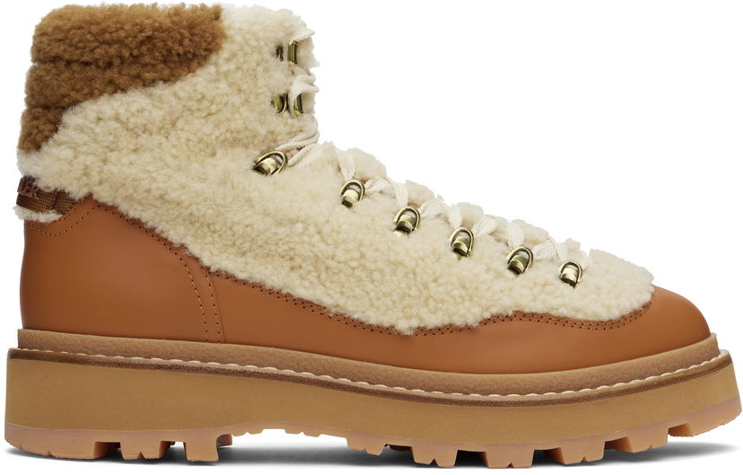 Odjeća Moncler Moncler Peka Trek Boots Smeđa | J209B4F00130M4502