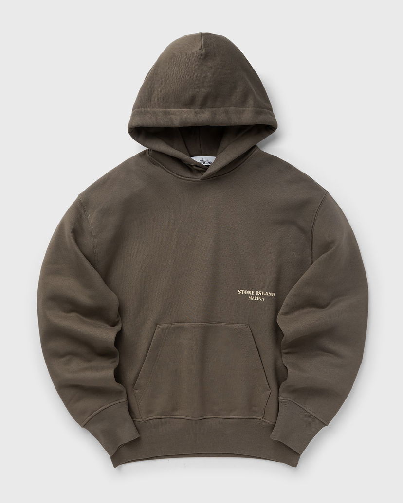 Dukserice Stone Island MARINA COTTON FLEECE HOODIE Smeđa | 8115638X5.V0075