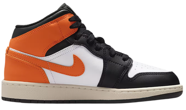 Tenisice i cipele Jordan Jordan 1 Mid Black Toe Narančasta | DQ8423-801, 3