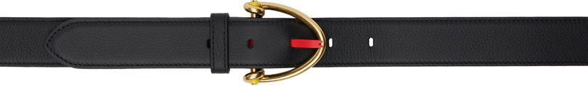 Pojasevi Bottega Veneta Bottega Veneta Snake Leather Belt Crna | 805091 V4IK2