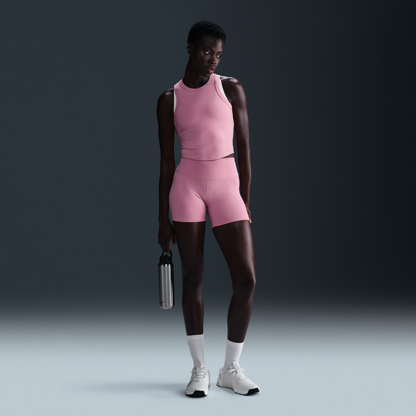 Kratke hlače Nike Nike One High-Waisted 5" Bike Shorts Ružičasta | FN3211-699