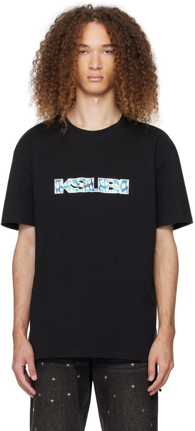 Majica kratkih rukava Ksubi Portal Biggie T-Shirt Crna | MPS24TE016, 0