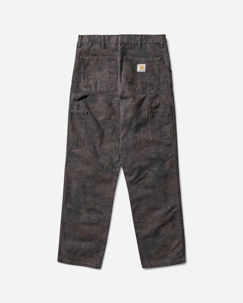 Cargo hlače Carhartt WIP Double Knee Camo Pants Crna | I031501 3G3GD