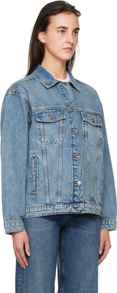 Jakna Anine Bing Rory Denim Jacket Plava | A-01-10539-WHD4, 1