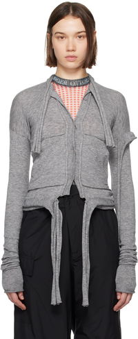 Ottolinger Strappy Knit Cardigan