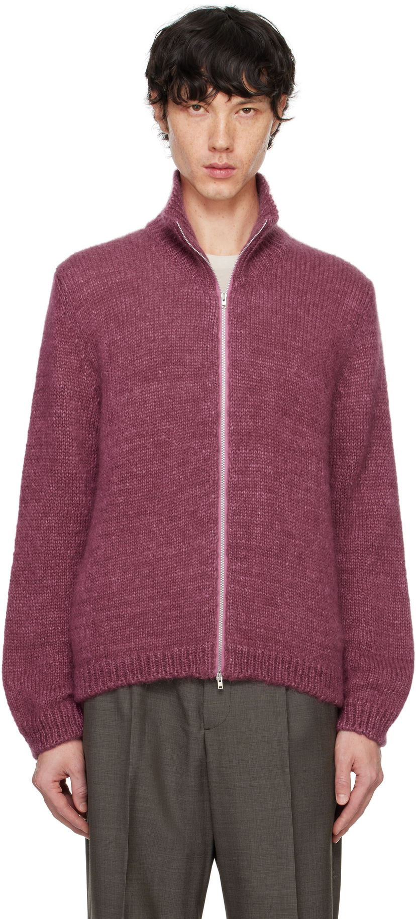 Džemper OUR LEGACY Float Funnel Sweater Tamnocrvena | M4243FU