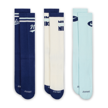 Čarape Nike Everyday Plus Mid-Calf Socks (3 Pairs) Plava | HJ9336-902, 3