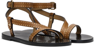 Tenisice i cipele ISABEL MARANT Isabel Marant Jopee Studded Leather Sandals Smeđa | SD0228FA-C1B05S, 3