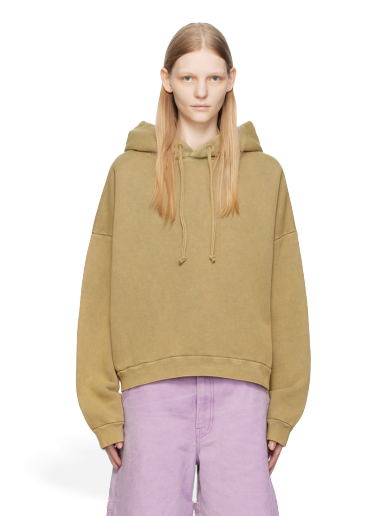 Dukserice Acne Studios Green Relaxed Fit Bež | CI0138-