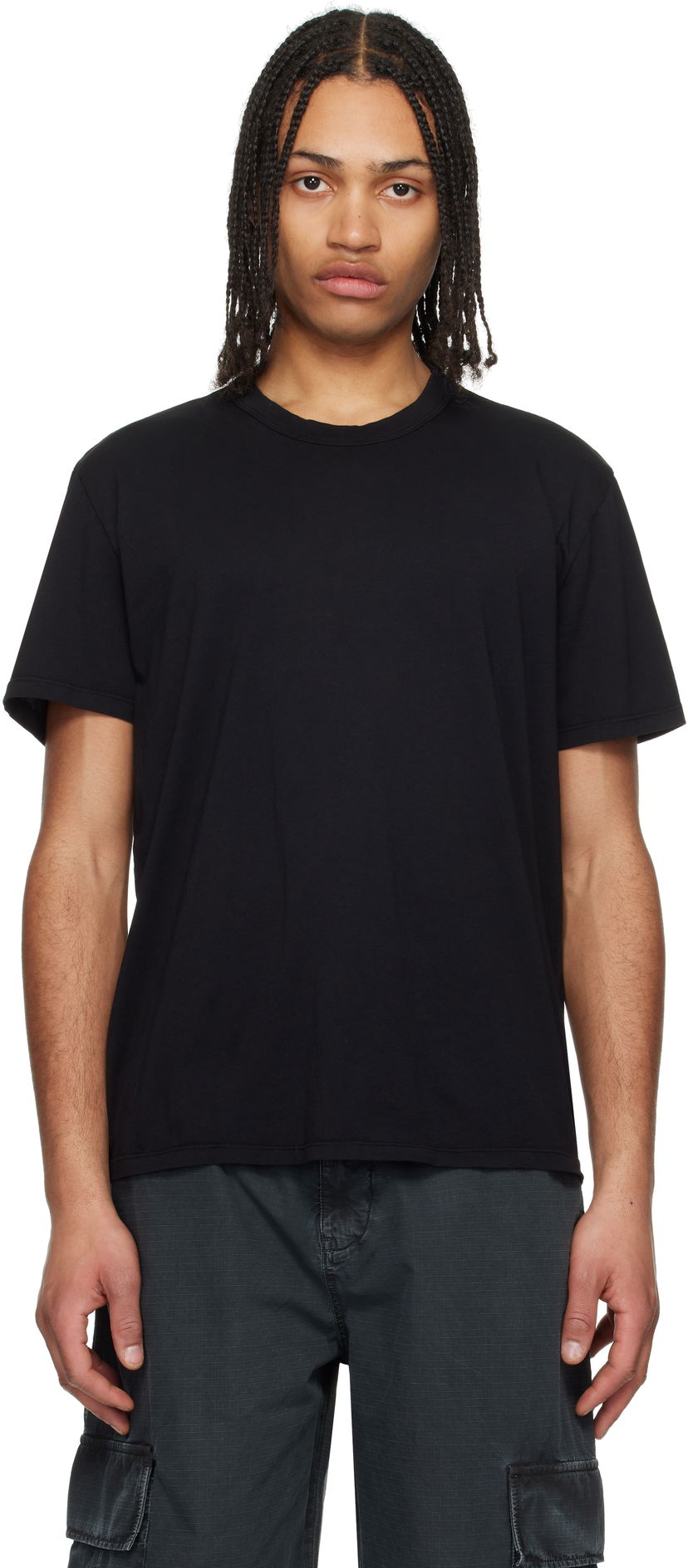 Majica kratkih rukava LES TIEN Les Tien Standard Classic T-Shirt Crna | CJ-2095
