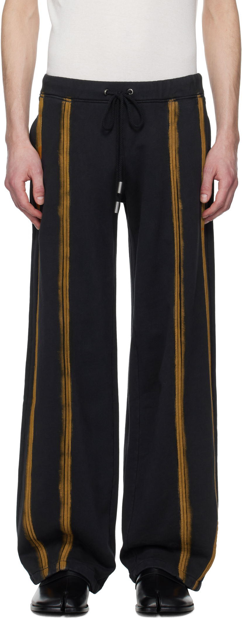 Trenirka Eckhaus Latta Eckhaus Latta 'El Sweatpant' Lounge Pants Crna | 1200-EL-PS25-D - DARKROOM