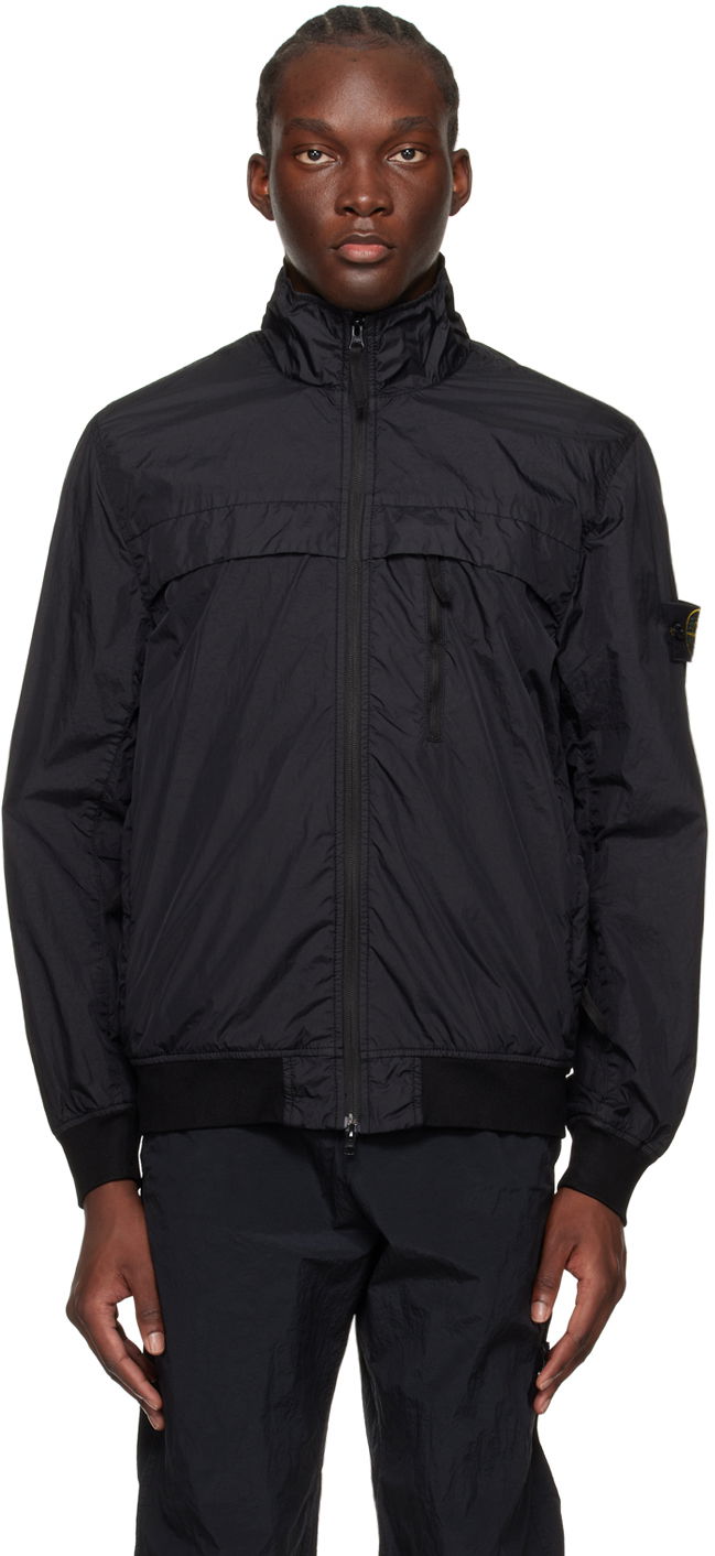 Jakna Stone Island Patch Jacket Crna | 801541022