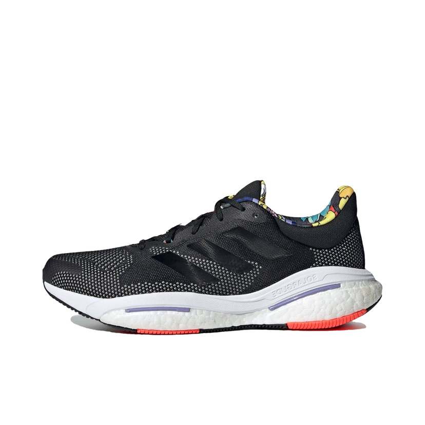 Tenisice i cipele adidas Performance adidas Solarglide 5 Black Solar Red Purple Crna | GX5471