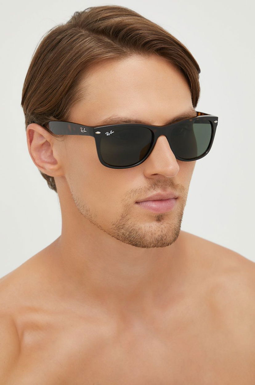 Sunčane naočale Ray-Ban Sunglasses New Wayfarer 0RB2132 Smeđa | RB2132.902