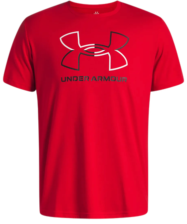 Majica kratkih rukava Under Armour Short Sleeve T-Shirt GL FOUNDATION UPDATE Crvena | 1382915-601, 2