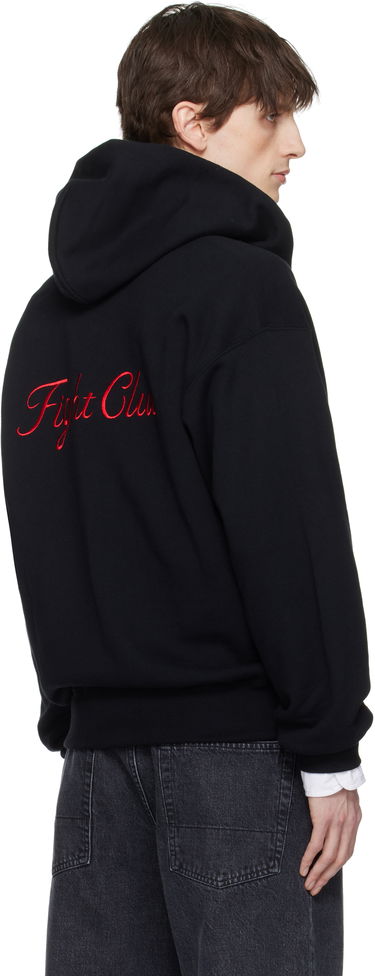 Dukserice WACKO MARIA WACKO MARIA 'Fight Club' Middle Weight Full Zip Hoodie Crna | 25SS-WMC-SS20, 2