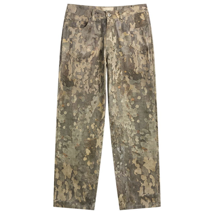 Jeans Heresy Heresy Bark Print Jeans, Size Large Višebojno | HAW25-P05