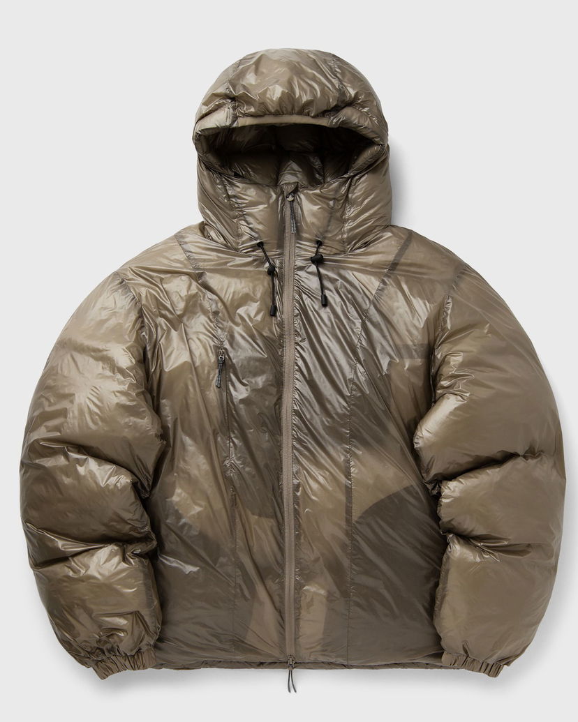 Pernata jakna ROA Smooth Hooded Puffer Down Jacket Smeđa | RBMW0541FA356