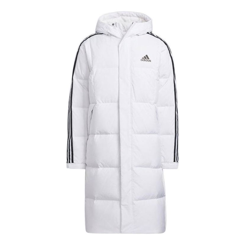 Pernata jakna adidas Originals Long Padded Parka Bijela | HN2098