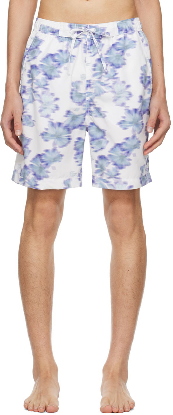 Kupaći kostimi ISABEL MARANT Hydra Swim Shorts Plava | 24PMB0009HA-B1P01H