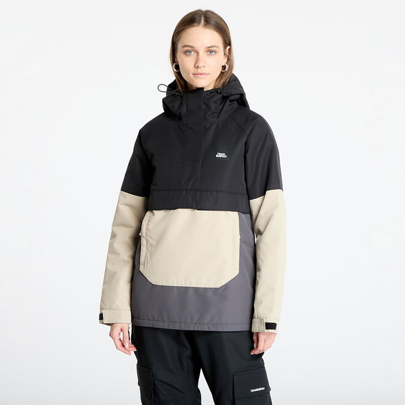 Vjetrovka Horsefeathers Mija II Colorblock Anorak Jacket Bež | OW224A