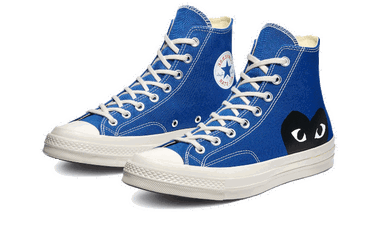 Tenisice i cipele Converse Comme des Garçons PLAY x Chuck 70 High "Blue Quartz" Plava | 171846C, 3