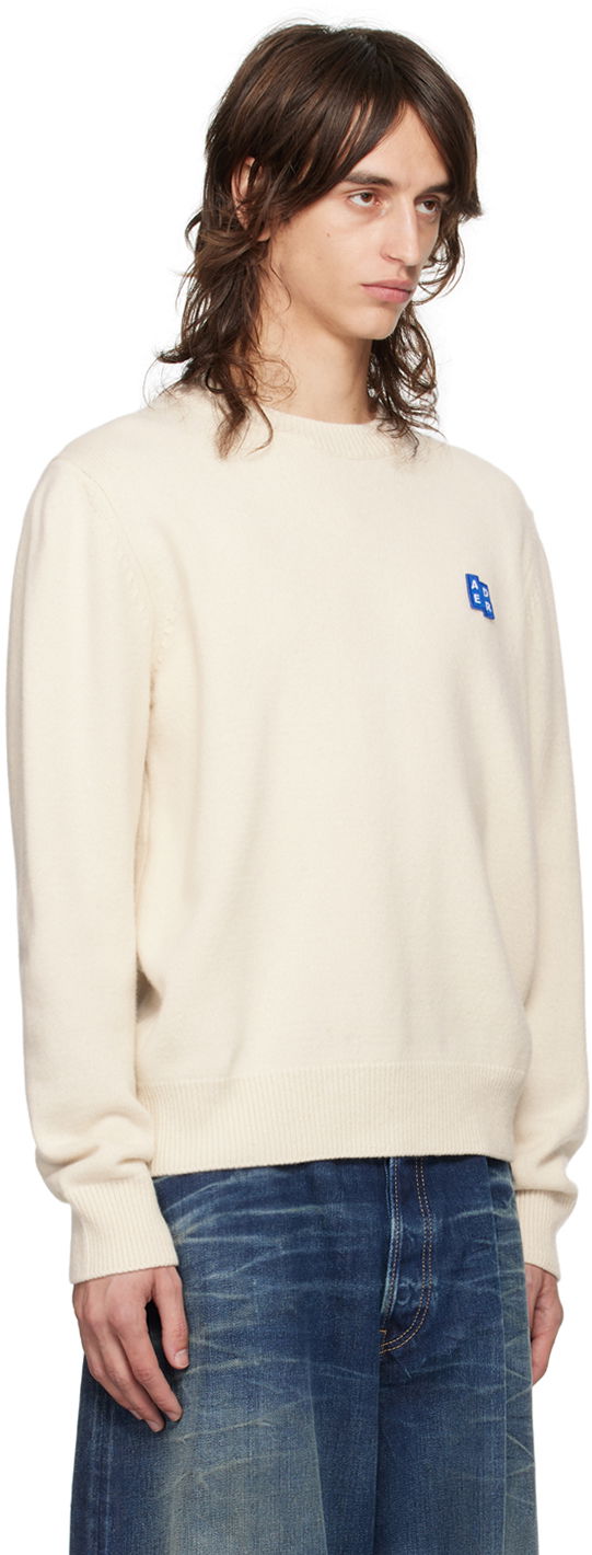 Džemper ADER ERROR Knit Sweater with Logo Patch Bijela | BMSGFYKT0101OT, 1