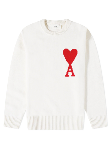 Džemper AMI ADC Large Crewneck Bijela | BFUKS006-018-154
