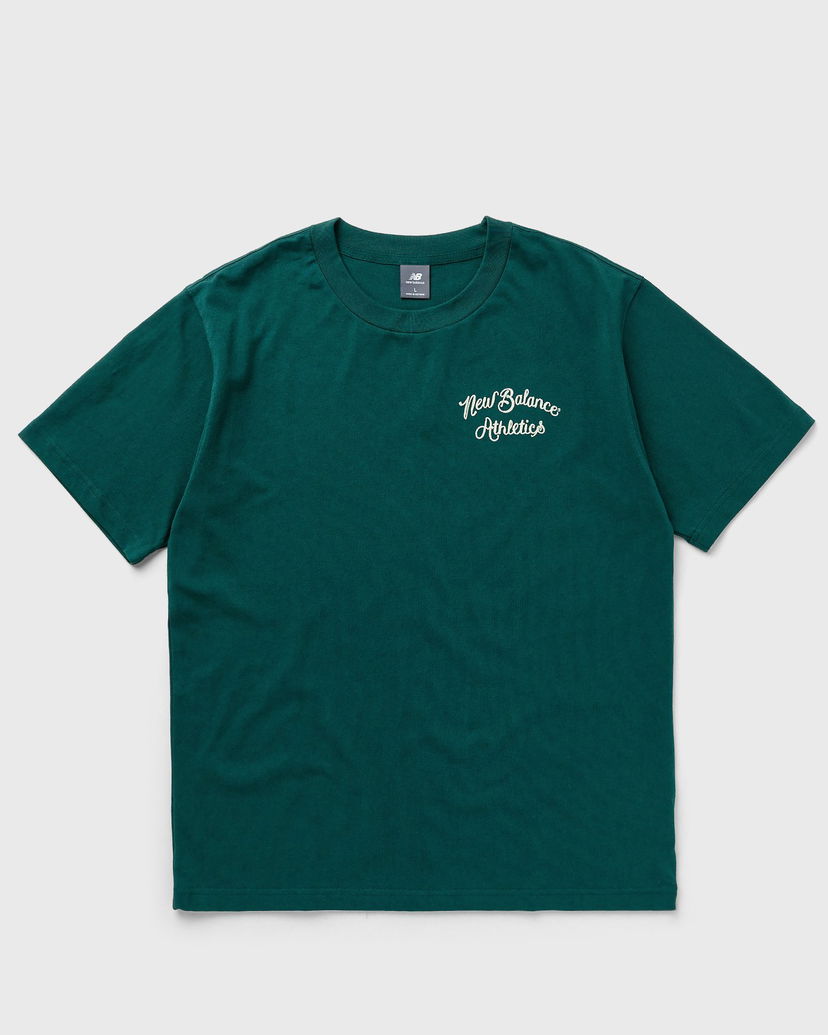 Majica kratkih rukava New Balance Athletics Relaxed League Tee Zelena | MT43556-MHN