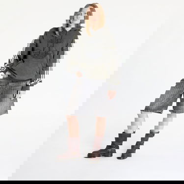 Dukserice adidas Originals adidas x Avavav Shoulderless Hoodie Siva | JP4849, 4