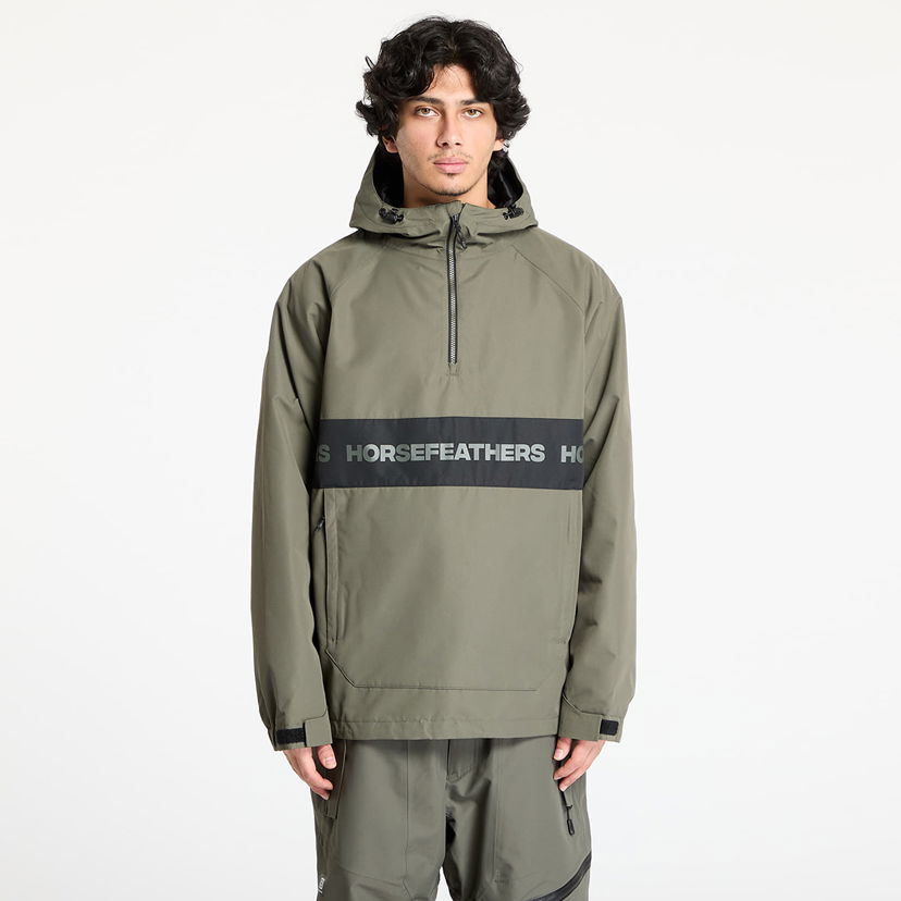 Vjetrovka Horsefeathers Horsefeathers Gordie Anorak Jacket Zelena | OM322E
