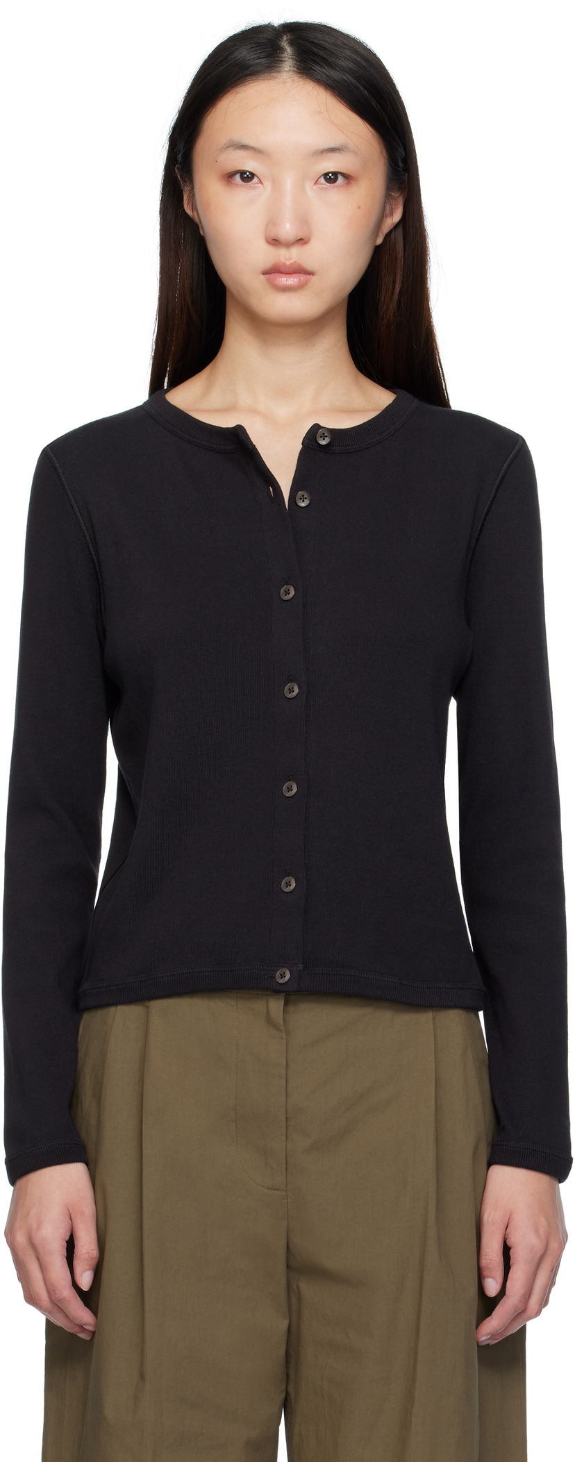 Džemper The Row The Row Gretas Cardigan Crna | 8928-K660