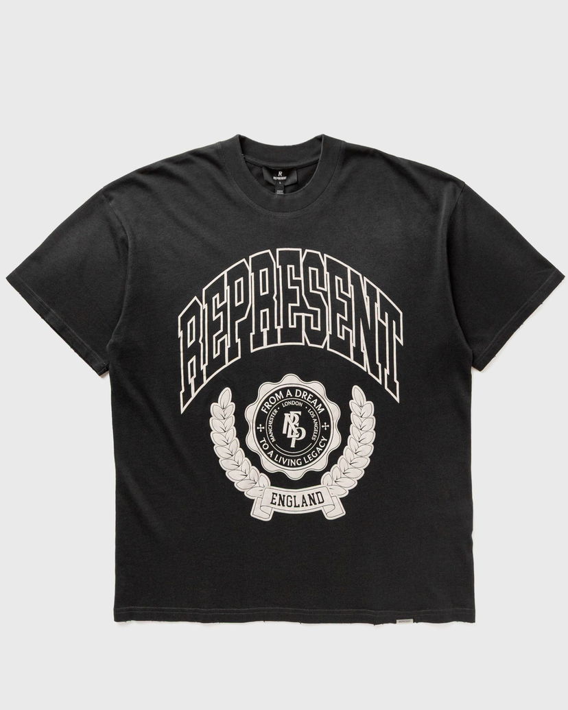 Majica kratkih rukava Represent Clo Legacy Crest England T-Shirt Crna | MLM100170-04