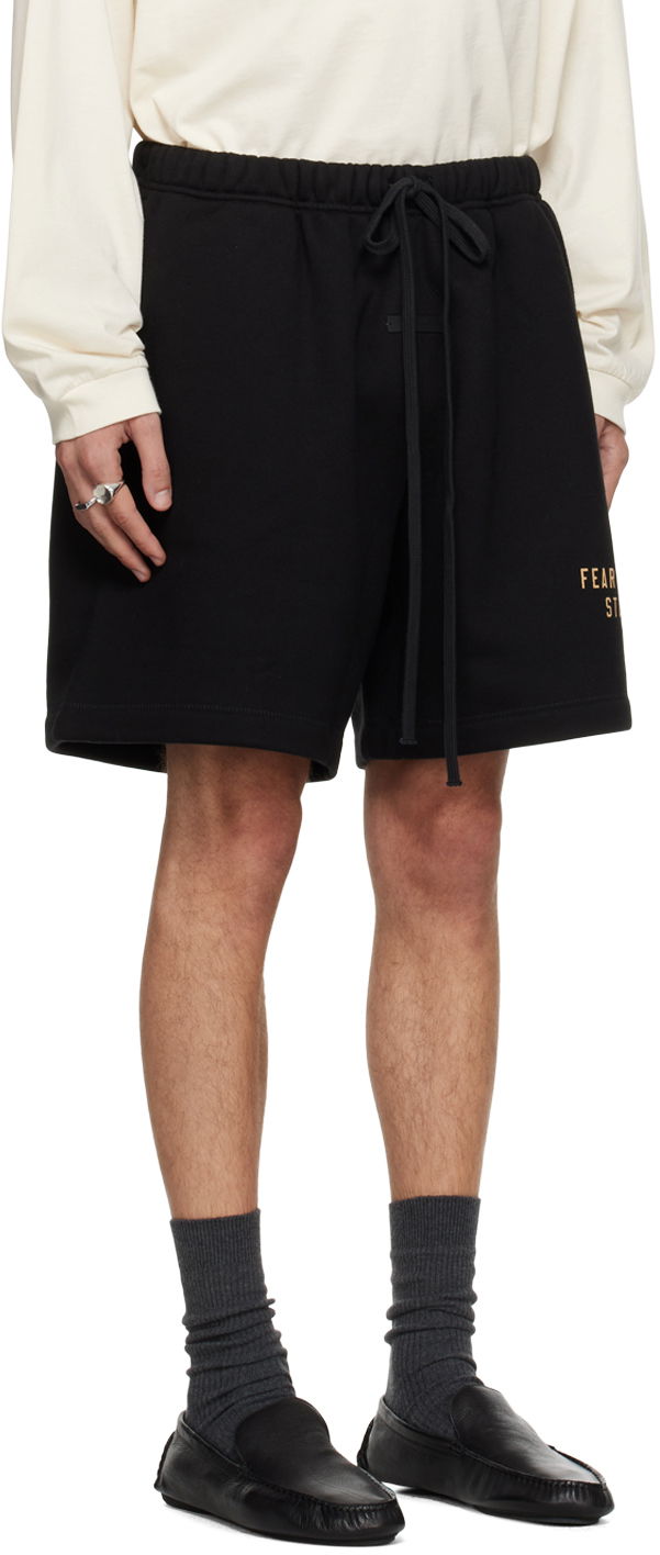 Kratke hlače Fear of God Designer Soccer Shorts Crna | 160BT242000F, 1