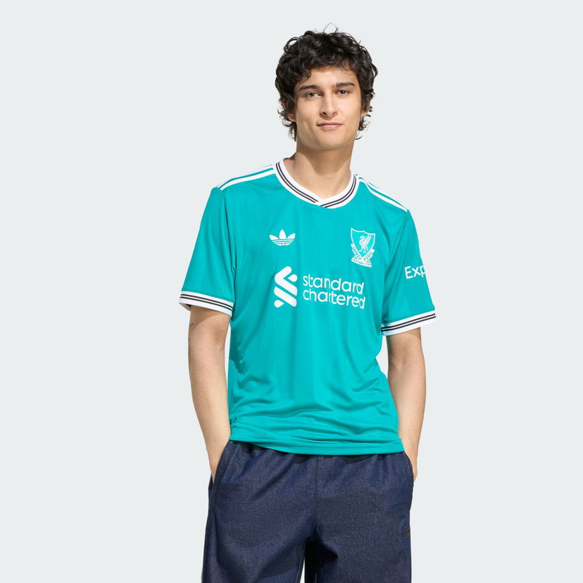 Dres adidas Performance Liverpool FC Third Kit 25/26 Tirkiz | JV6428