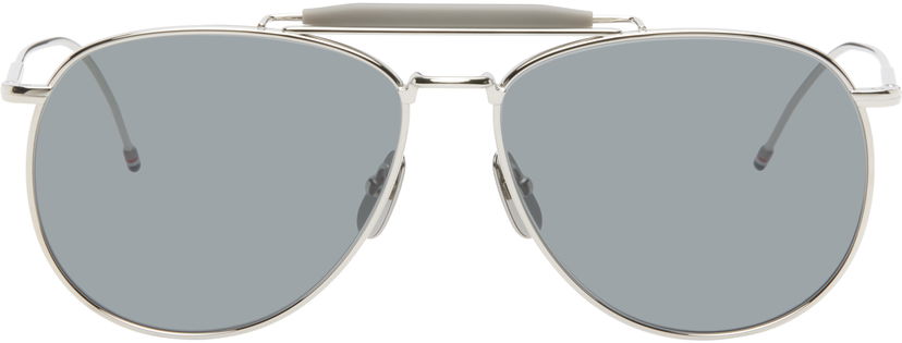 Sunčane naočale Thom Browne Aviator Sunglasses Siva | UES015A-G0001