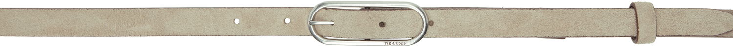 Pojasevi rag & bone Rag & Bone Baby Rounded Suede Belt Bež | WJW25SB1081SU81, 0