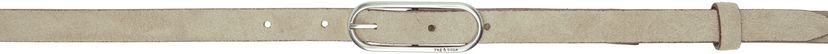 Pojasevi rag & bone Rag & Bone Baby Rounded Suede Belt Bež | WJW25SB1081SU81