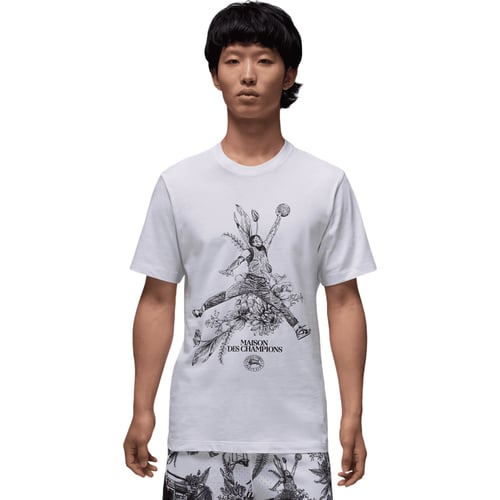 Majica kratkih rukava Jordan JUMPMAN DRI-FIT CREWNECK Bijela | FZ1928-100